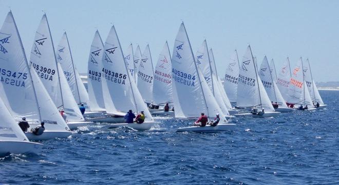 Day 3 – Race start - Gemmill Homes Flying 15 Australian Championship © Jonny Fullerton